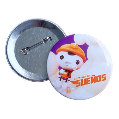 PINES METÁLICOS SOLAPEROS DE 7 CM